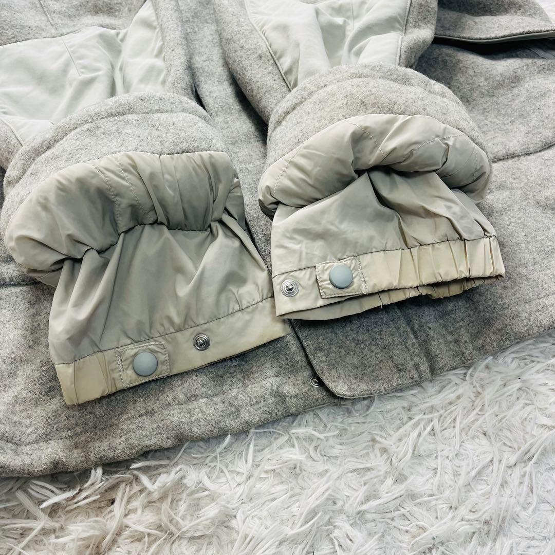 ジャケット・アウター NAUTICA 00s wool/nylon zip-up jacket L