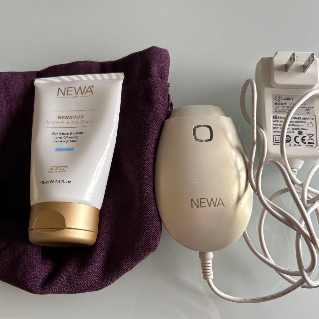 NEWAリフト ニューワリフト　機器、コード、ジェル、巾着セット