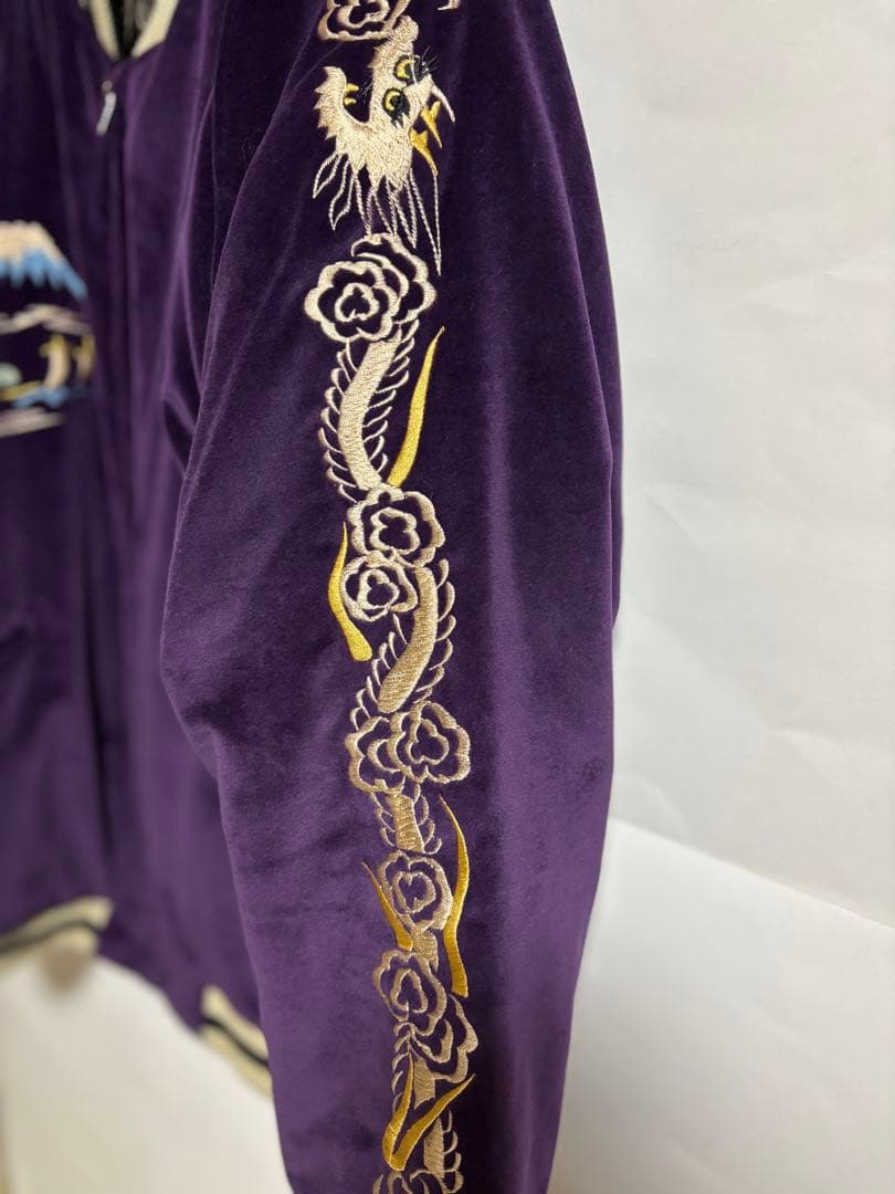 XXXL テーラー東洋 別珍 スカジャン 50s復刻 龍×JAPAN 極希少