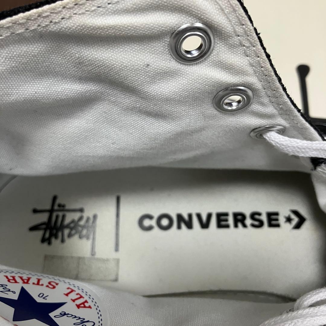 USコンバース×ステューシー CT70 ブラック 9.5