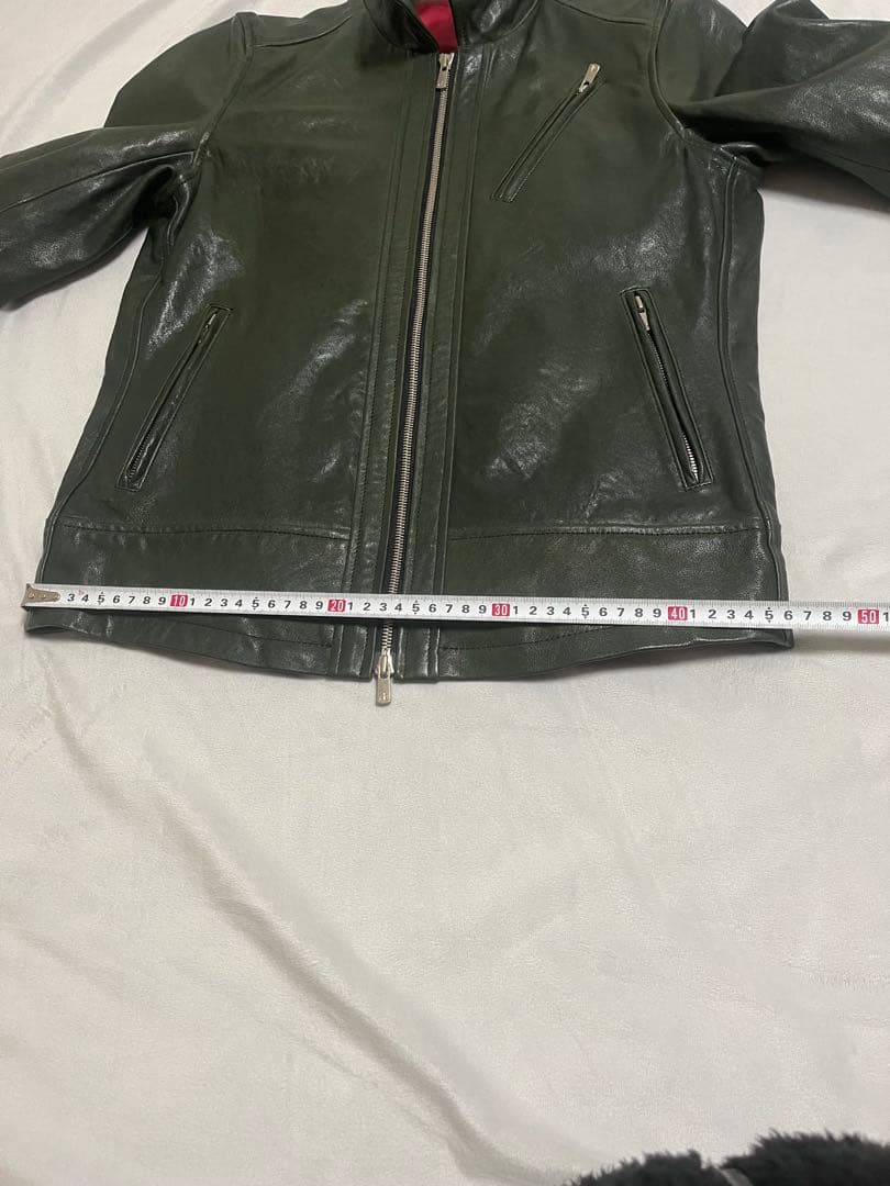 NO ID ノーアイディー　シープレザー　ライダース