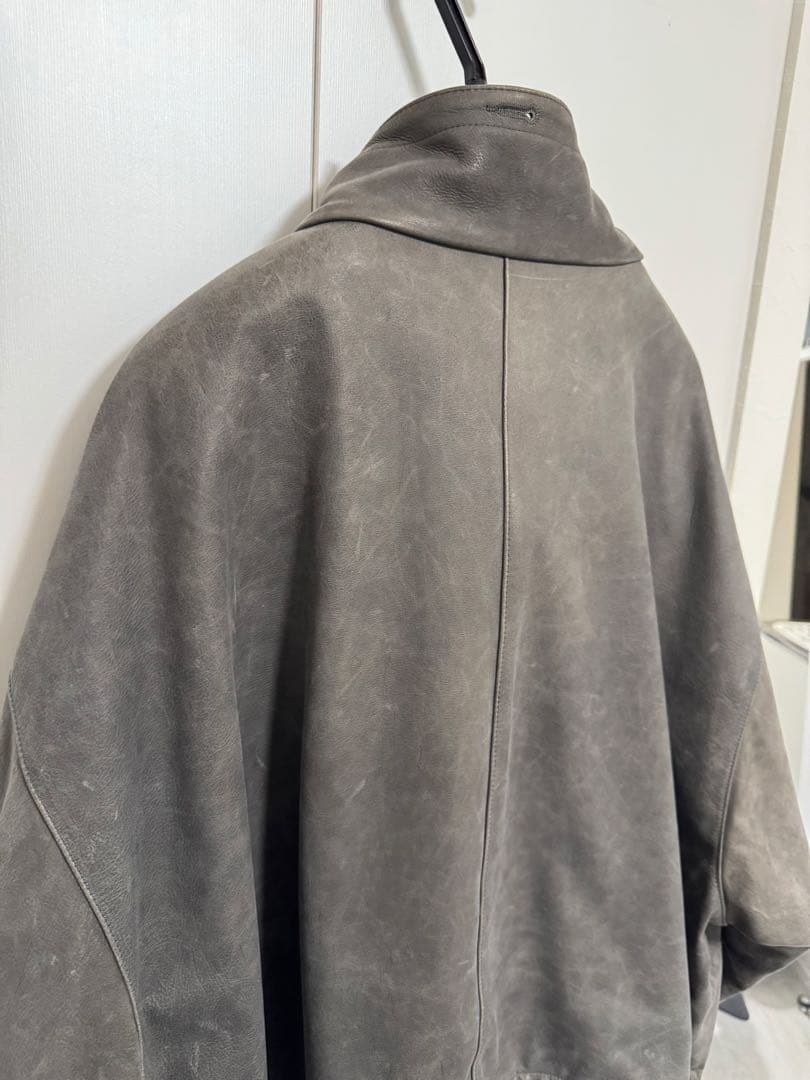 リ*ウ様 ssstein COW NUBUCK LEATHER BLOUSON