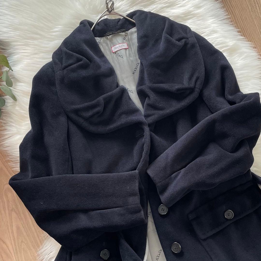 MAX＆Co. マックスアンドコー　ウールアンゴラコート　マックスマーラ