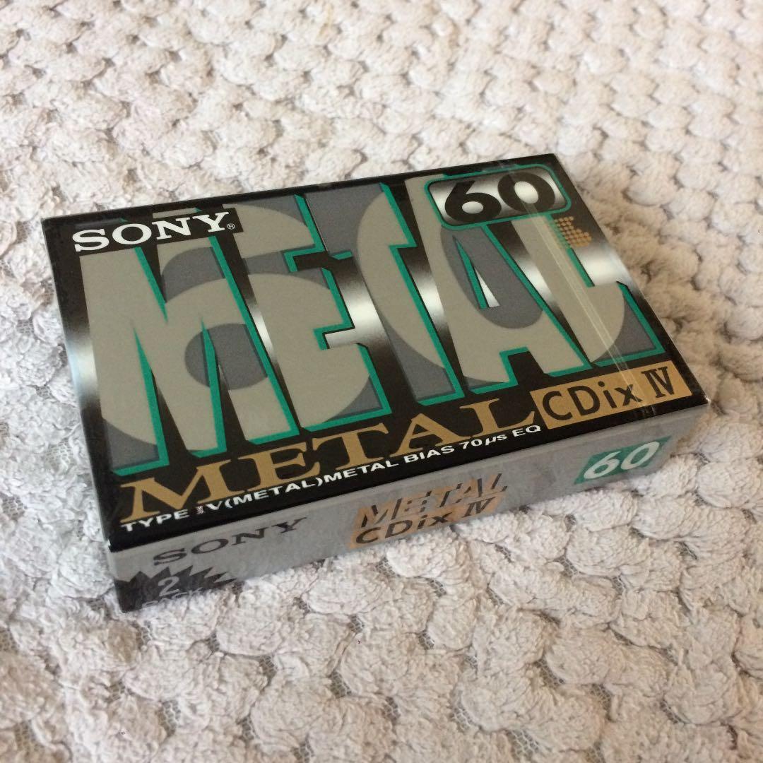 2本パック【日本製メタル】SONY 2C-60CDX4A カセットテープ