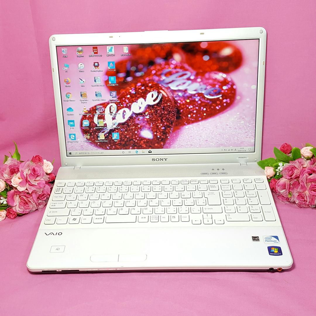 Win10✦SONY✦VAIO✦メモリ4G✦大容量HDD✦カメラ✦テレワーク可能