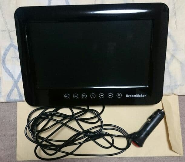 シガーソケットDVDプレイヤー