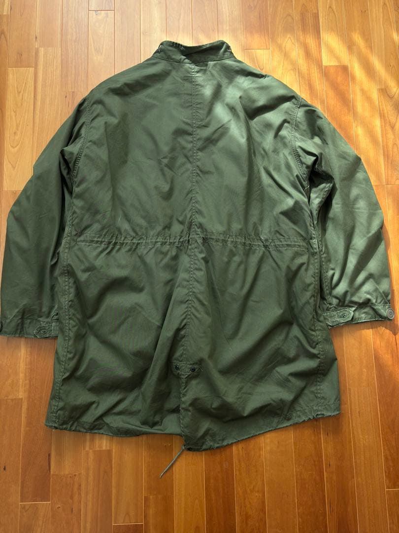 実物 USED米軍 M-65フィッシュテール シェルライナー