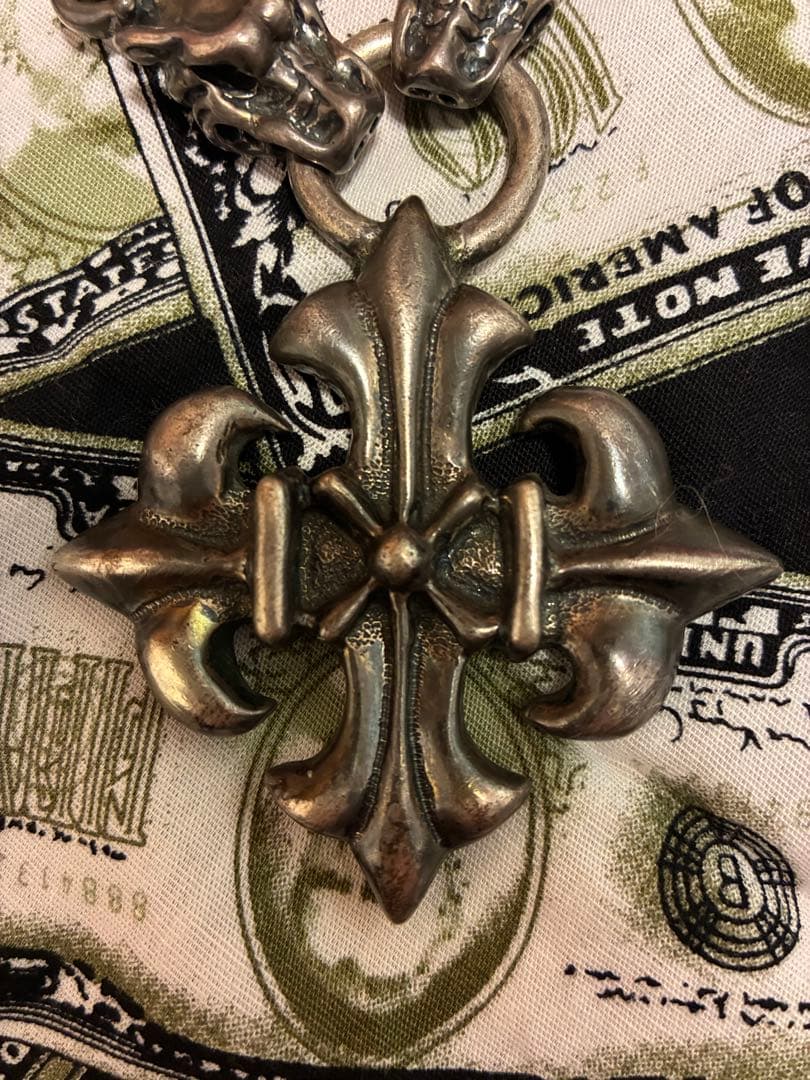 希少 TRAVIS WALKER　トラヴィスワーカー　ダブルクロス　ネックレス