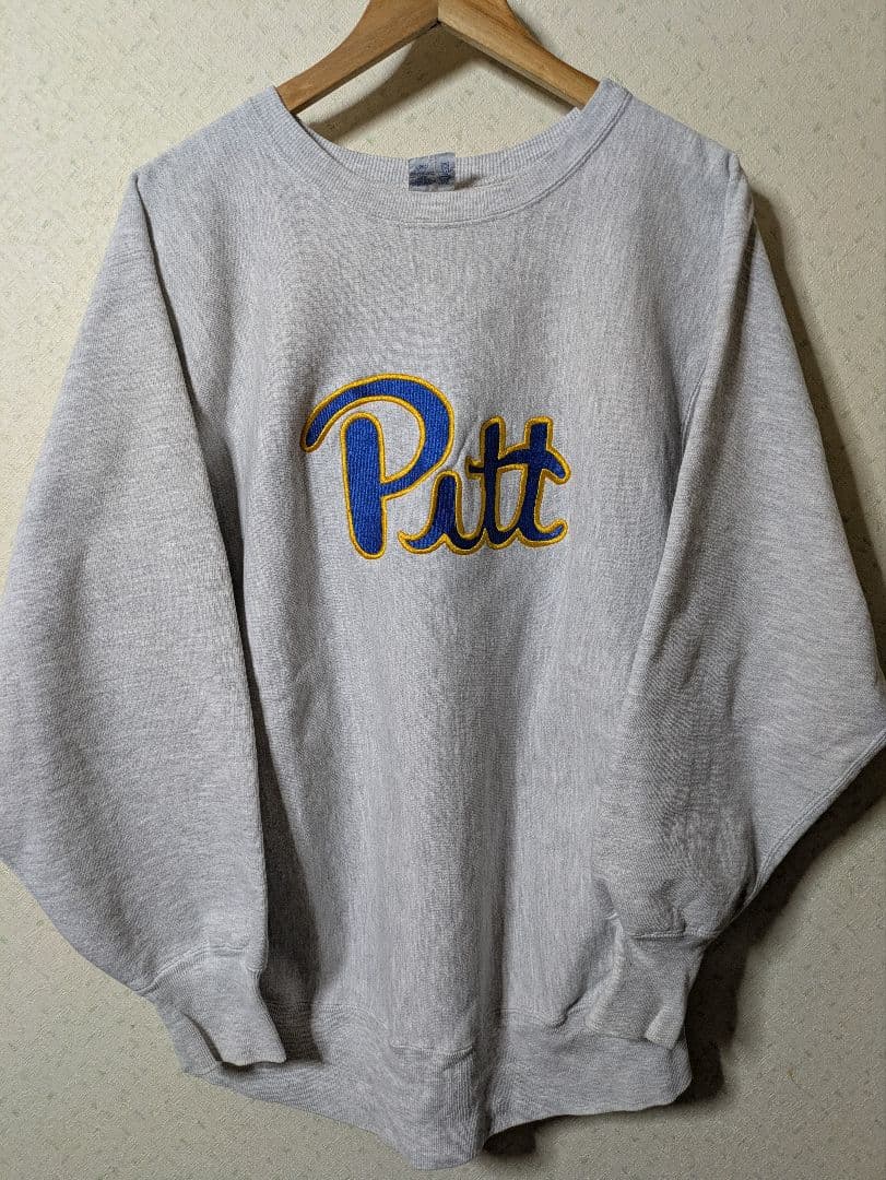 超美品90s Champion リバースウィーブ 刺繍タグ USA製 XL目無し