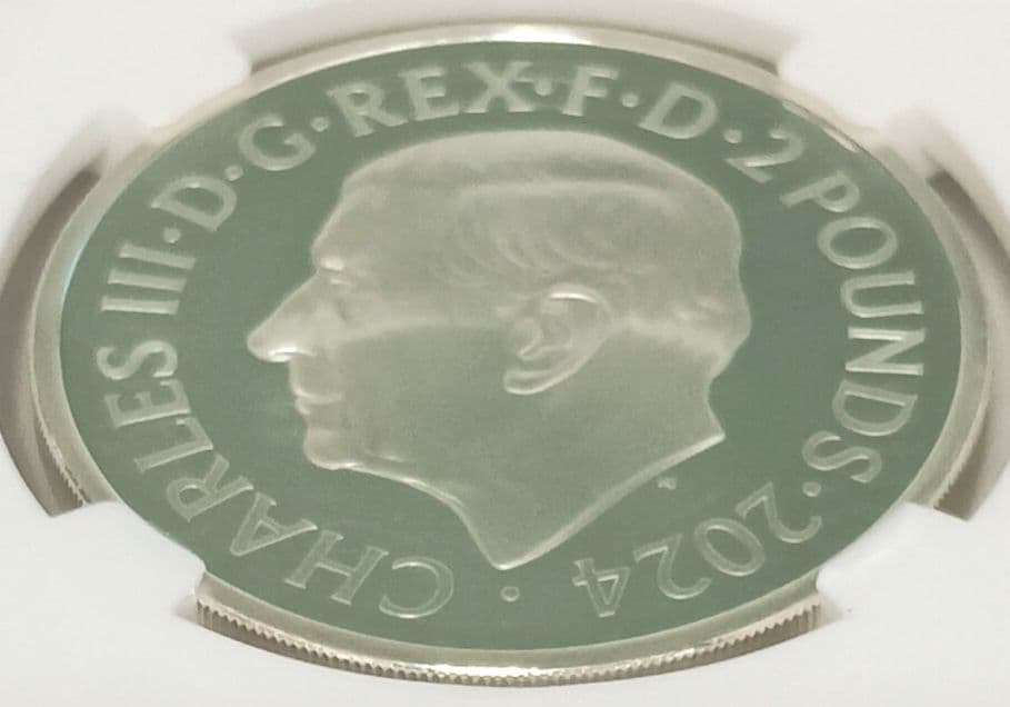 2024 ブリタニア 2ポンド プルーフ銀貨 NGC PF69UCFR