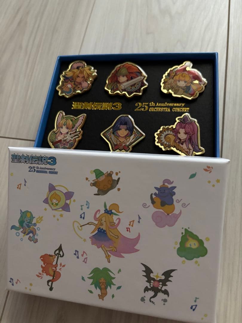 聖剣伝説3 25thアニバーサリー オーケストラ 非売品ピンバッジ