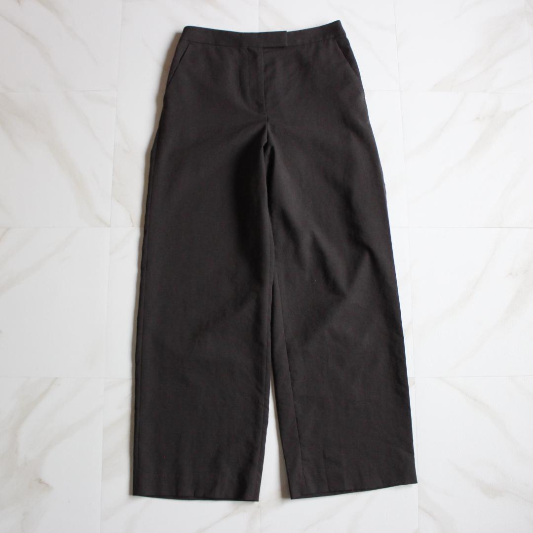 TOMORROWLAND パンツスーツ セットアップ 麻 ノーカラー S