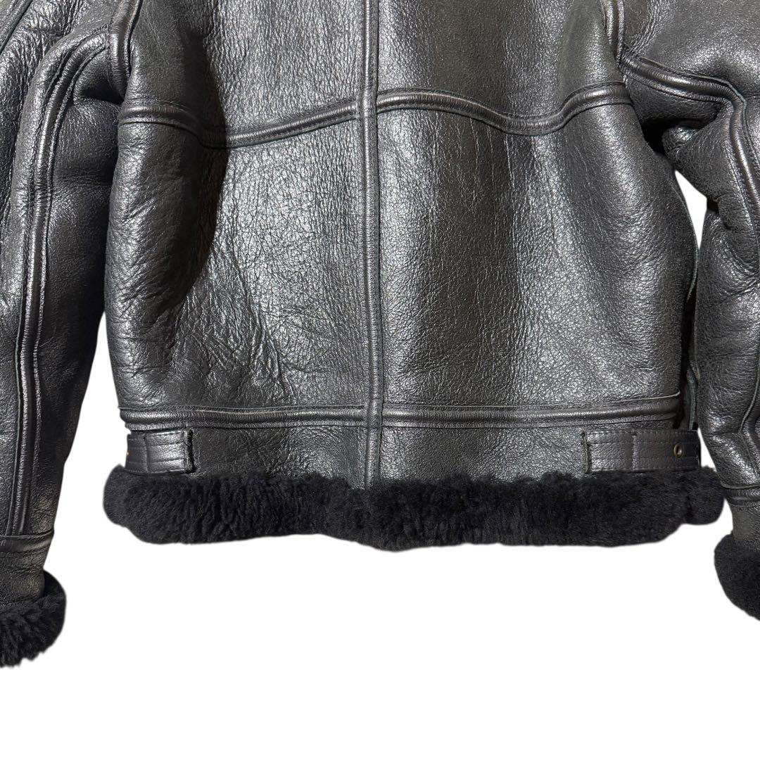 ✨希少美品✨ AVIREX B-3 フライトジャケット ブラック USA製 34