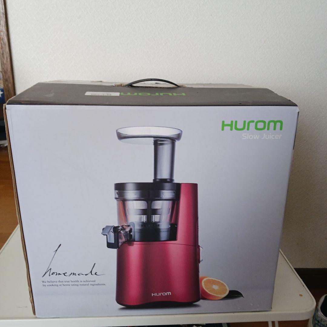【美品】Hurom スロージューサー H-AA-RBA17 ヒューロム
