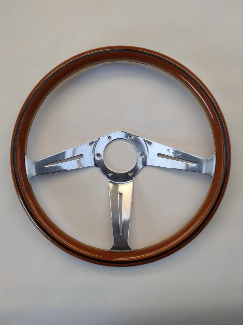 ナルディクラシックウッドステア サイドスポーク MADEINITALY64741