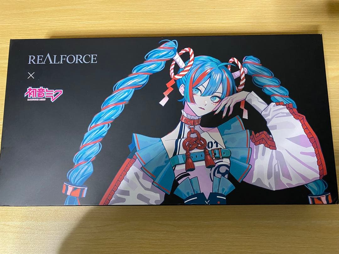 東プレ　REALFORCE ゲーミングキーボード GX1 初音ミク　コラボモデル