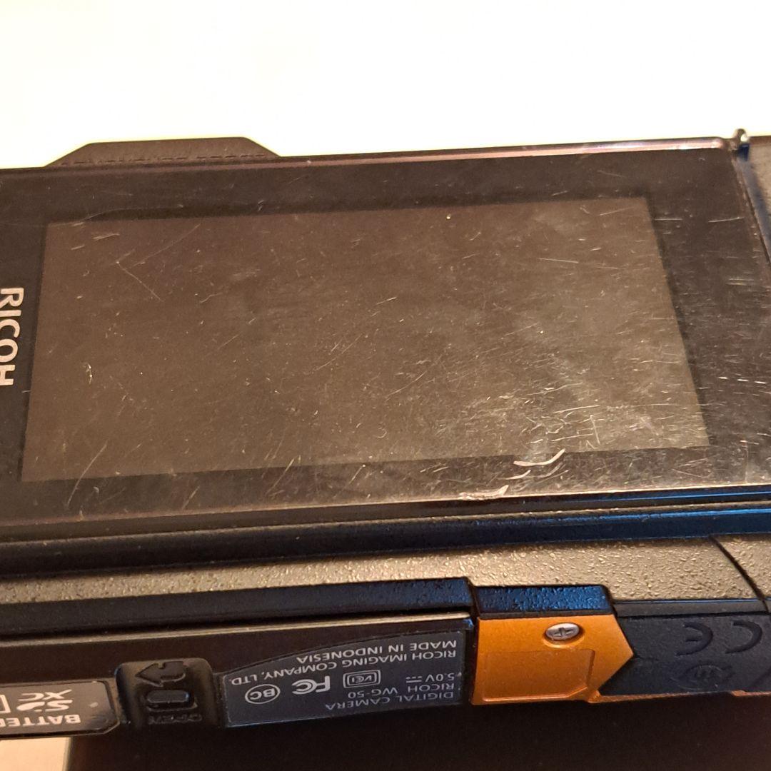 リコー RICOH　WG-50 防水デジタルカメラ ＋バッテリー＋SDカード