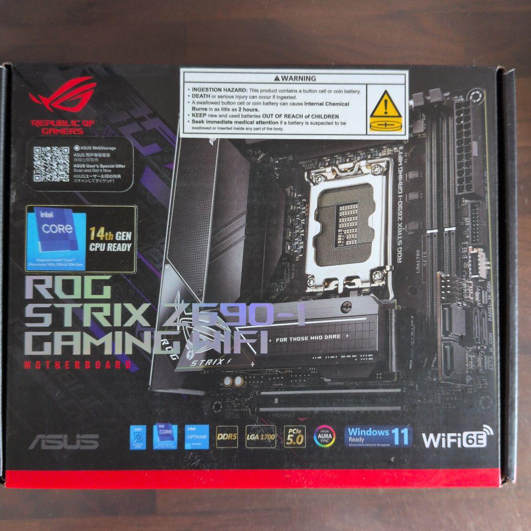 ROG STRIX Z690-I GAMING WIFI マザーボード