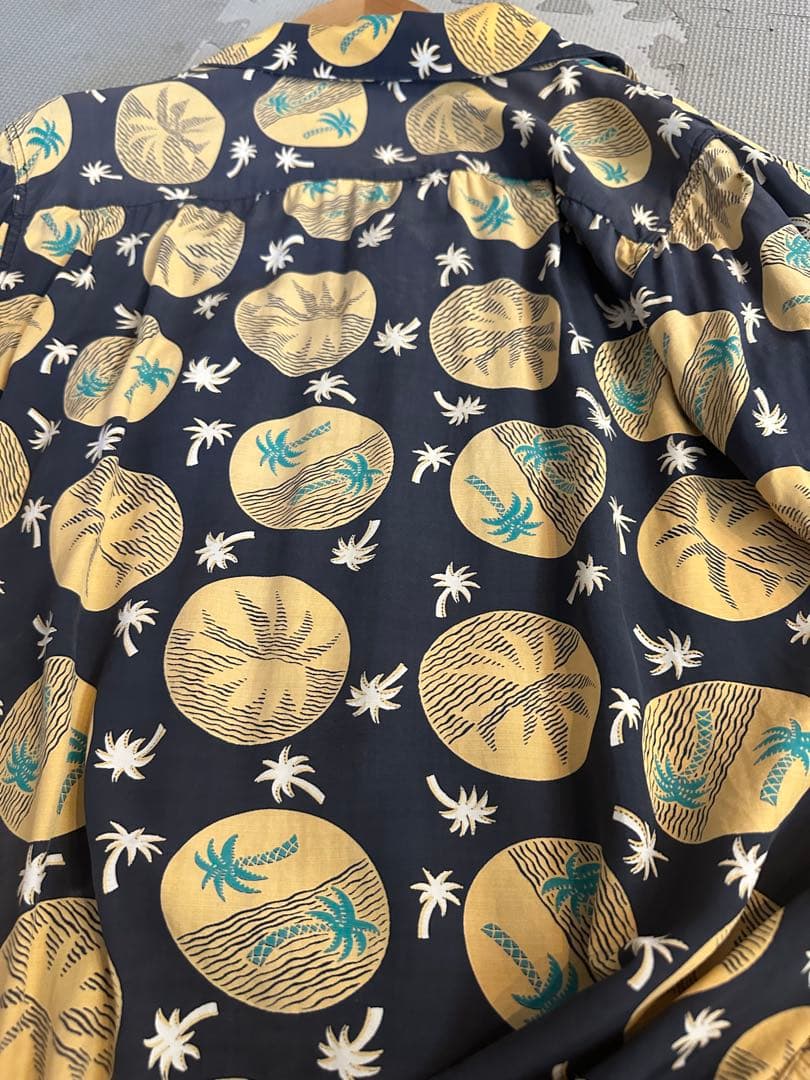 m*m様 ヴィンテージ カハナモク　アロハ　ネイビー