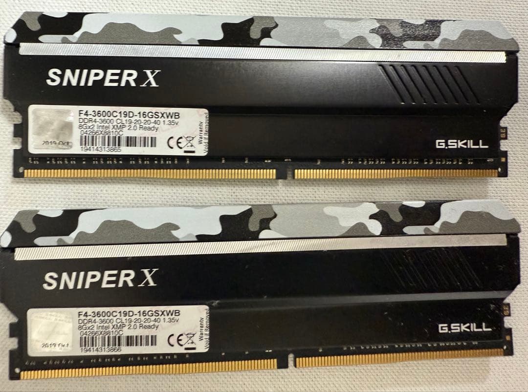 Ryzen5 5600GとDDR4 16GB(8GBx2)メモリ+おまけ2点