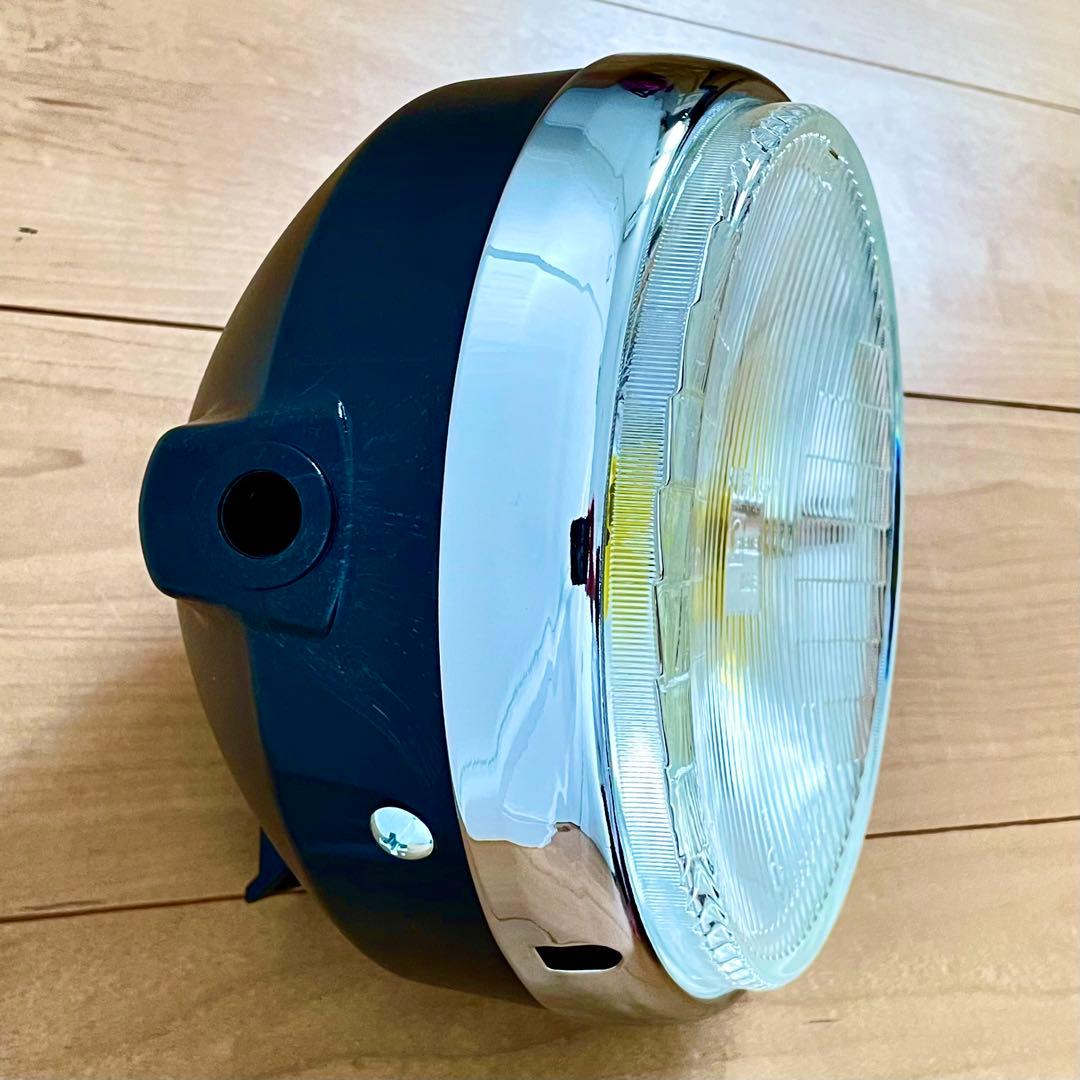 極美品 シビエ 凹み ヘッドライト 当時物 CIBIE