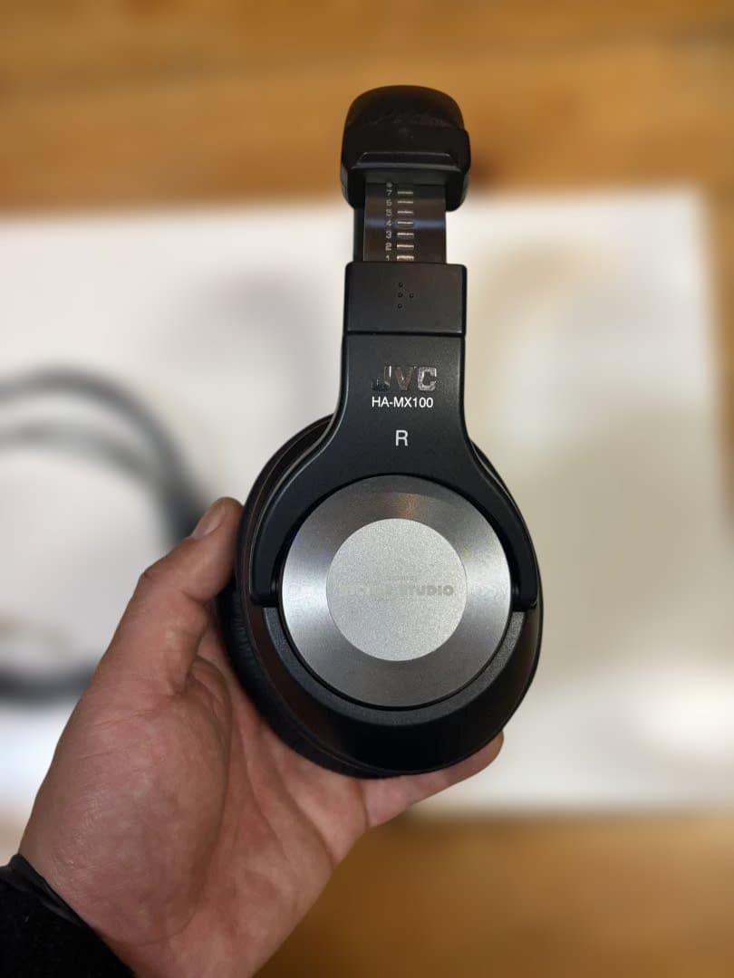 JVC スタジオモニターヘッドホン HA-MX100 Z 密閉型