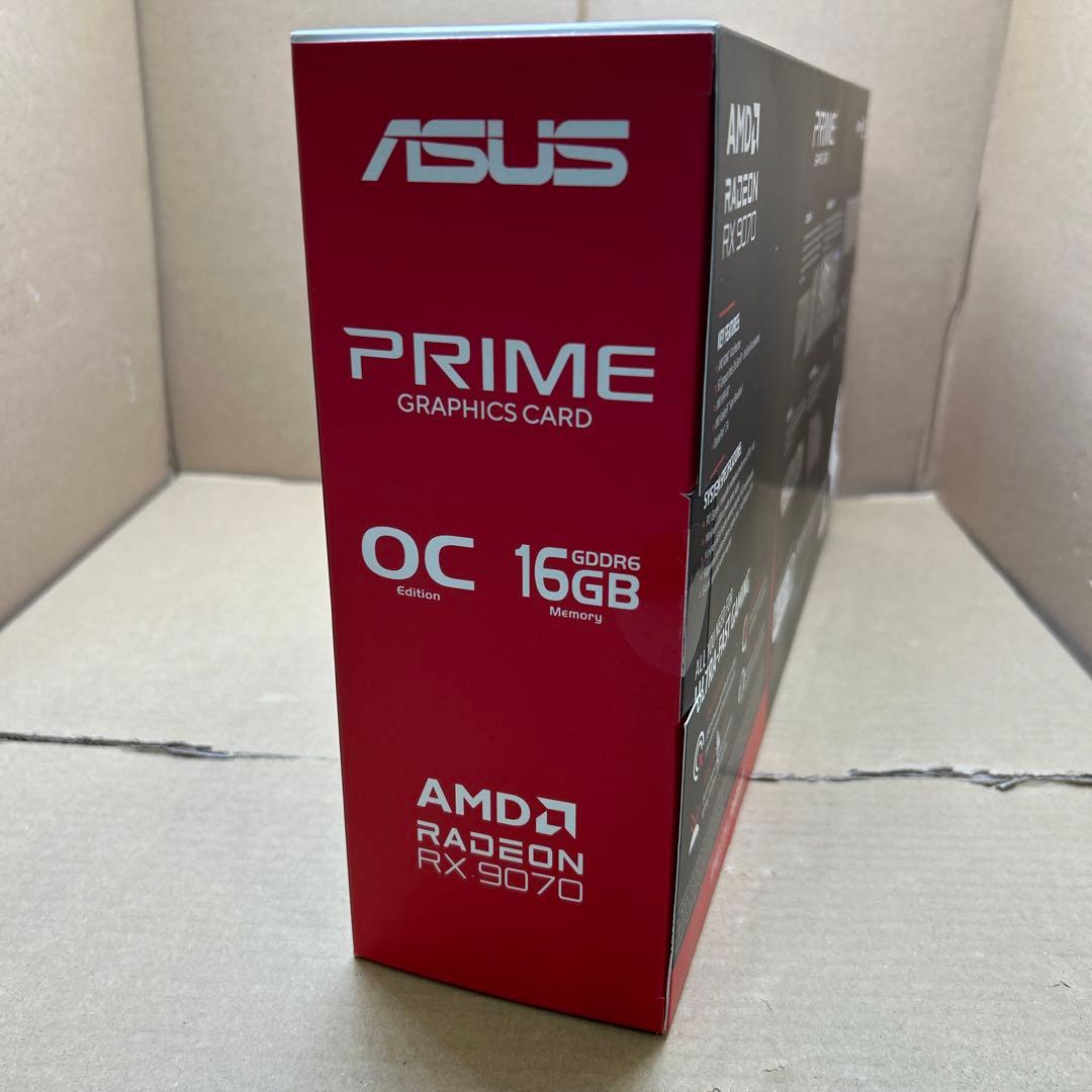 ASUS AMD Radeon RX9070 ビデオカード　16GB