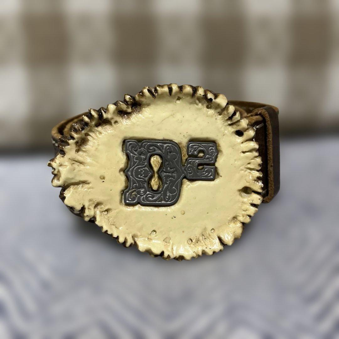 DSQUARED2 装飾バックル ベルト M