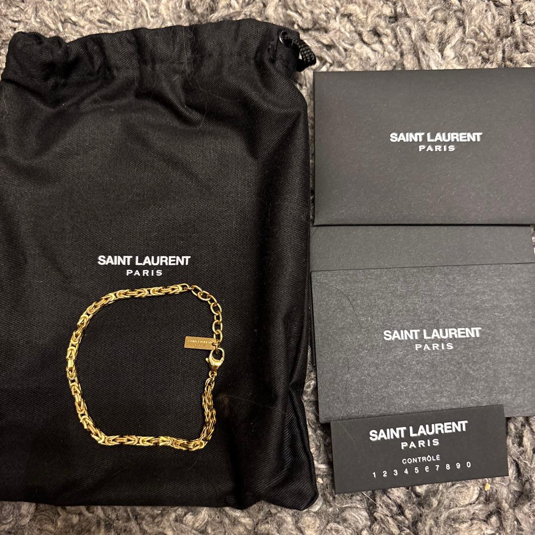 SAINT LAURENT PARIS ブレスレット ゴールド