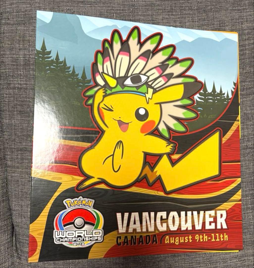 【希少】ポケモンカード WCS2012 バインダーファイル世界大会