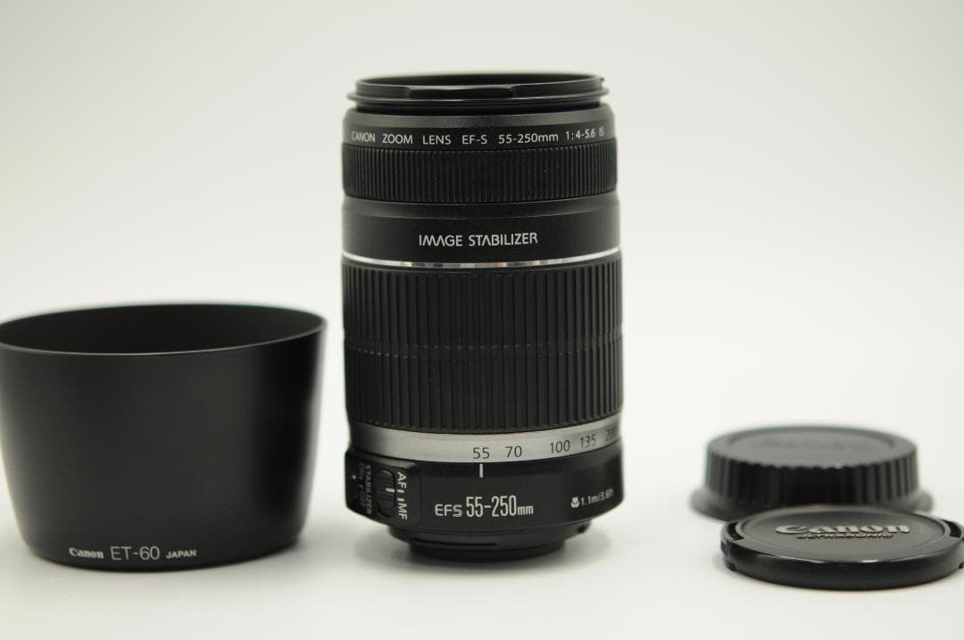 【美品】Canon EF-S 55-250mm f/4-5.6 IS
