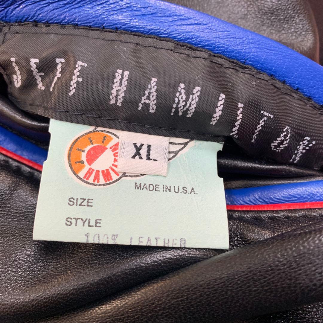 1994年 アメリカW杯 リバーシブル　革ジャン　ジェフハミルトン