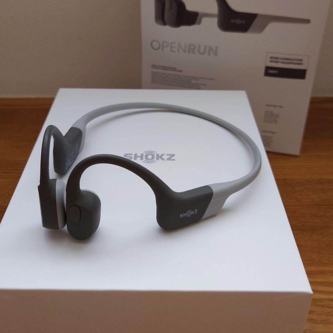 【美品】Shokz OPENRUN ルナグレー ☆おまけ付き