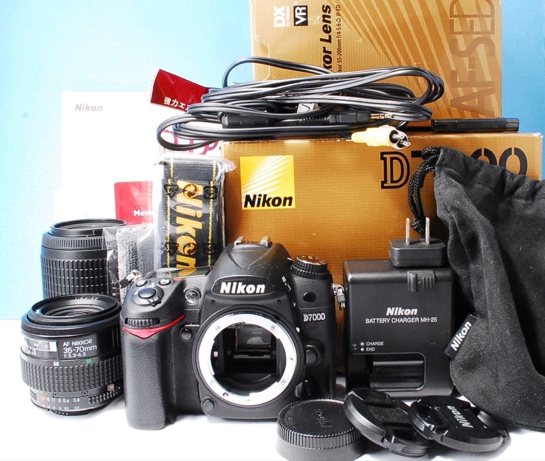 Nikon D7000 ダブルレンズセット　豪華セット✨　届いてすぐ使える♪