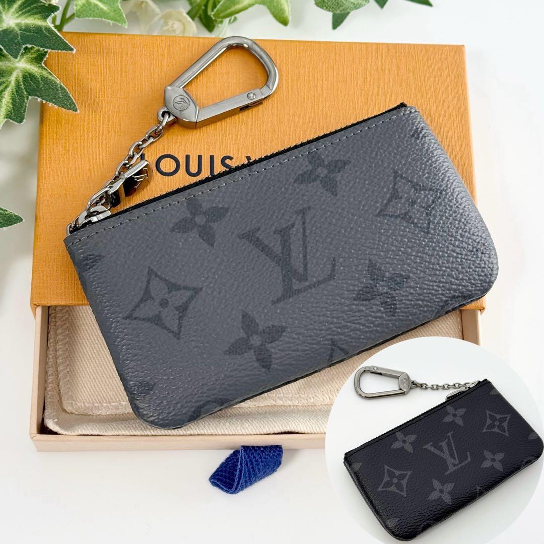 ✨超極美品 現行✨ルイヴィトン モノグラムエクリプス ポシェットクレ 箱袋付き