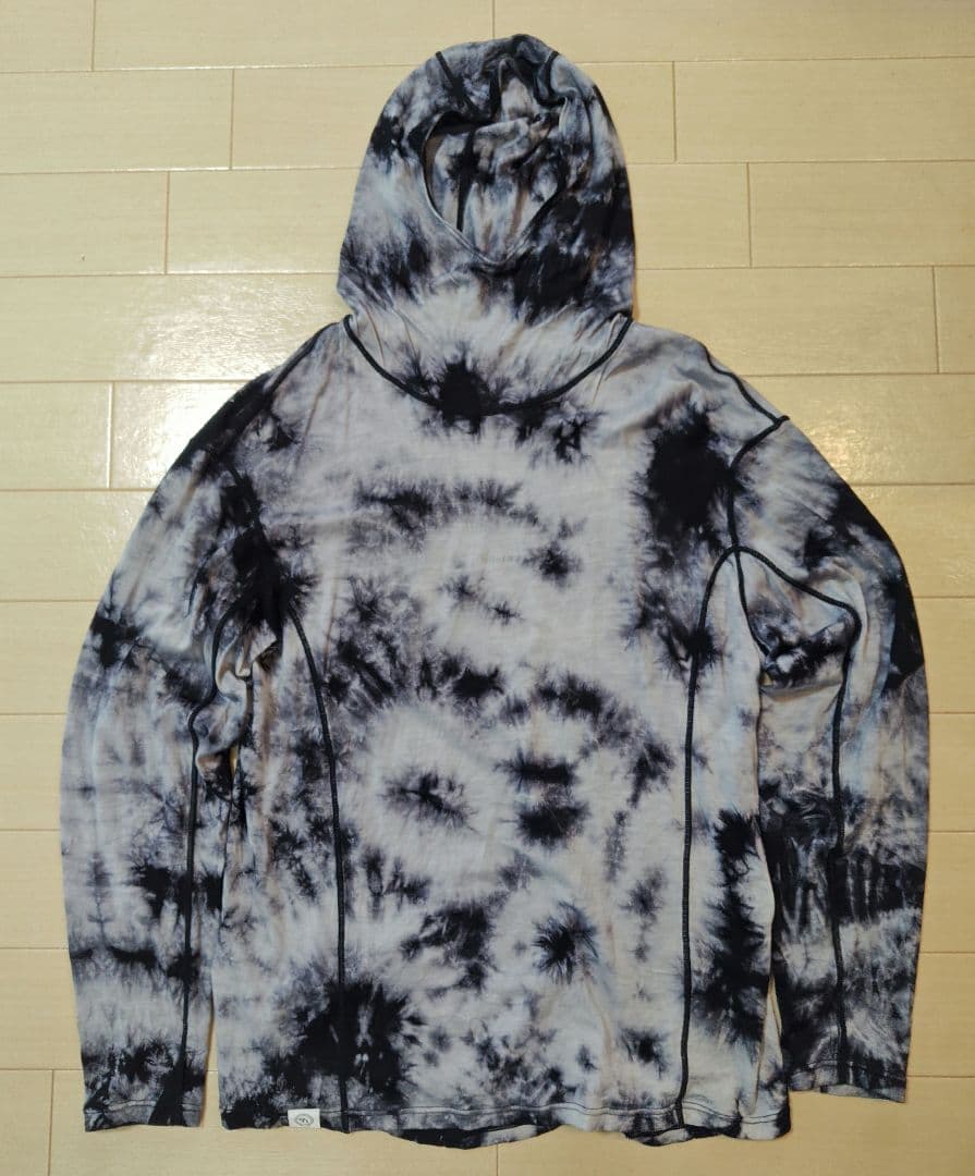 シャルボン　ウールタイダイフーディー XLサイズ