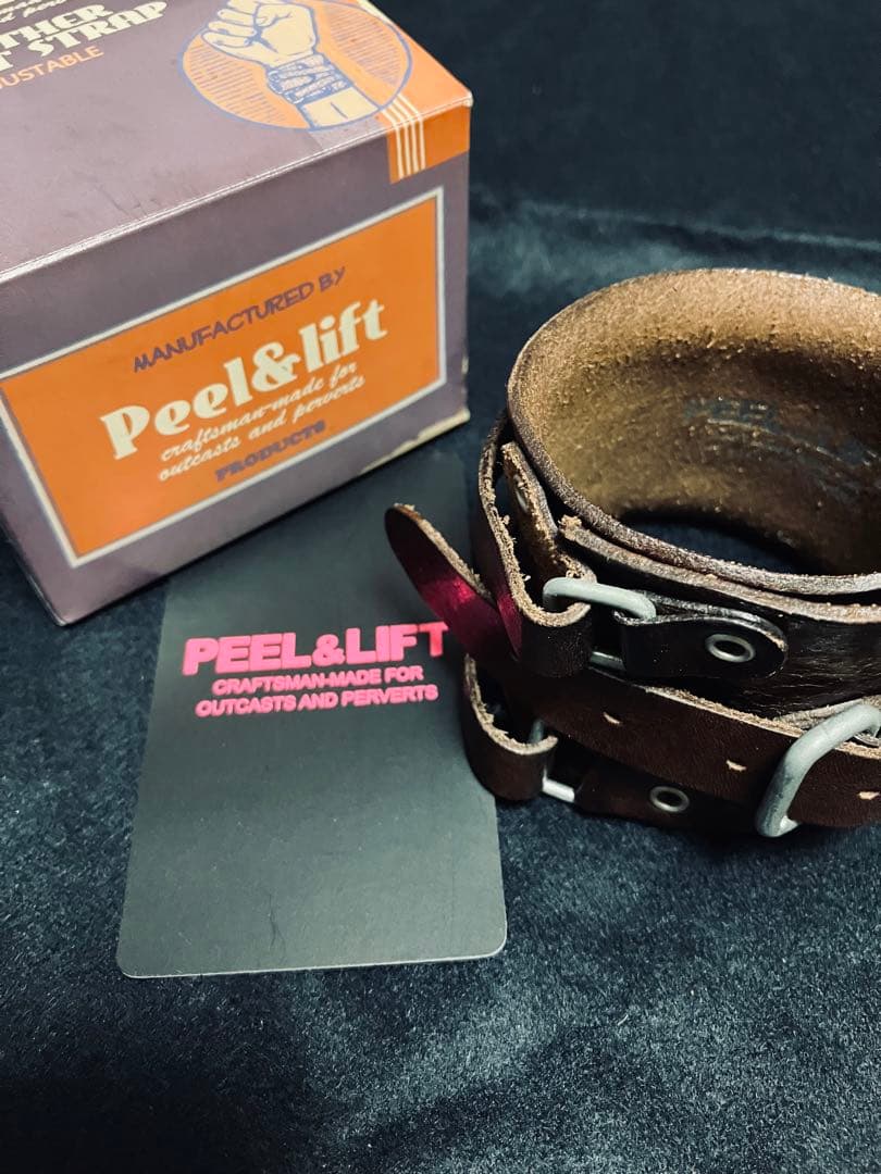 Peel&lift 未使用 LEATHER WRIST STRAP
