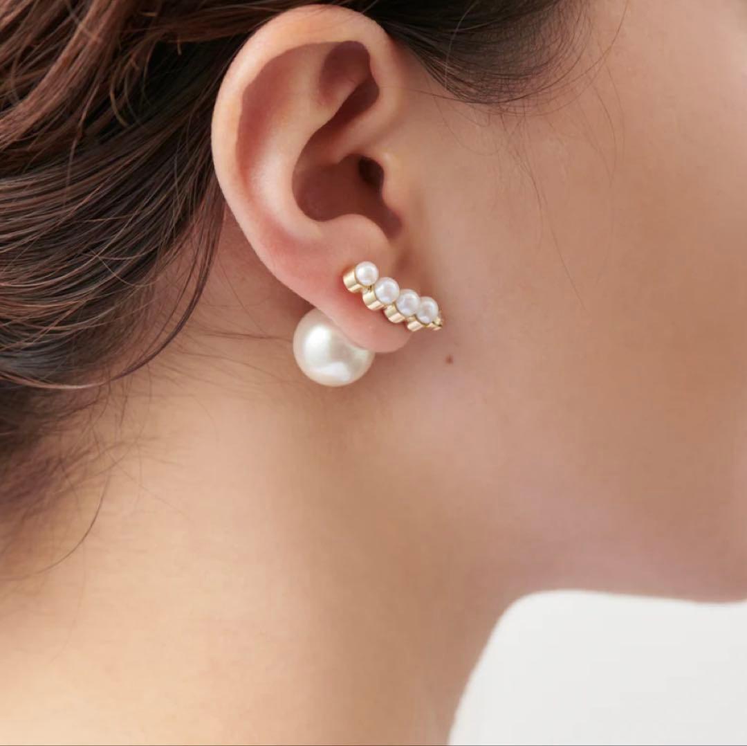 MAYU パールピアス【滝クリさん着用モデル】