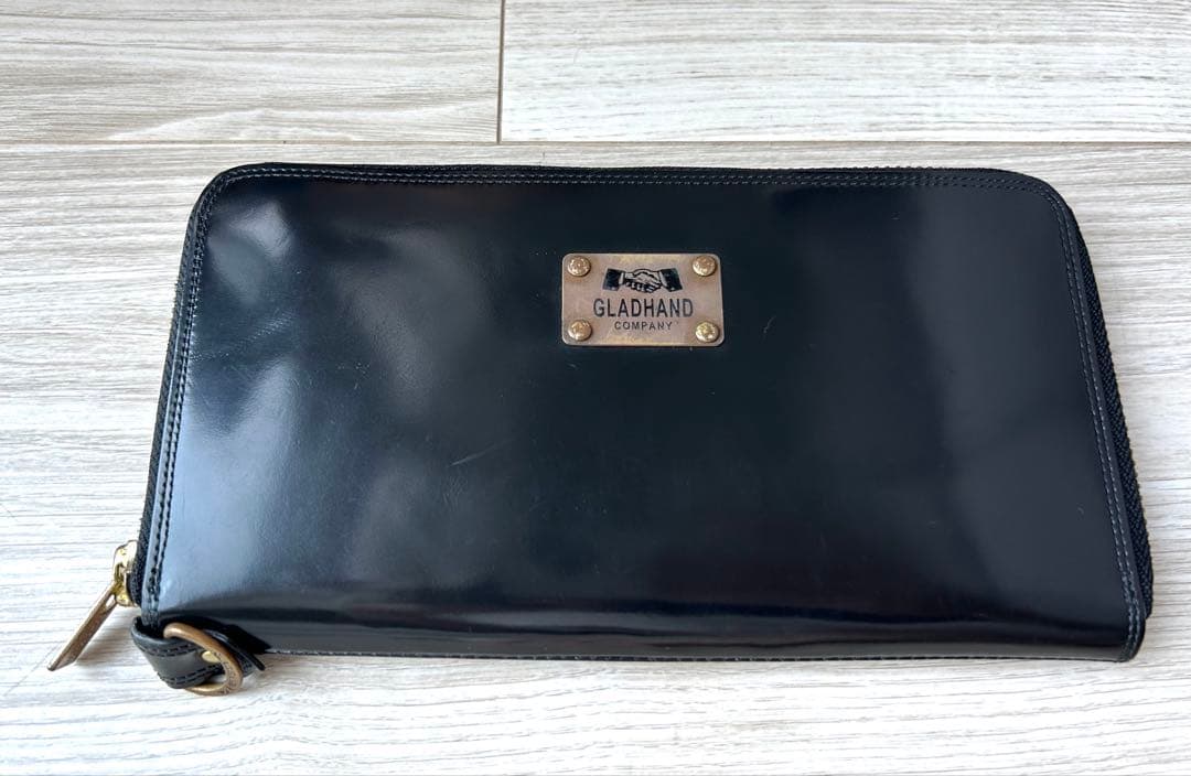 グラッドハンド　ポーター　本革　長財布　ブラック　※24時間以内に発送