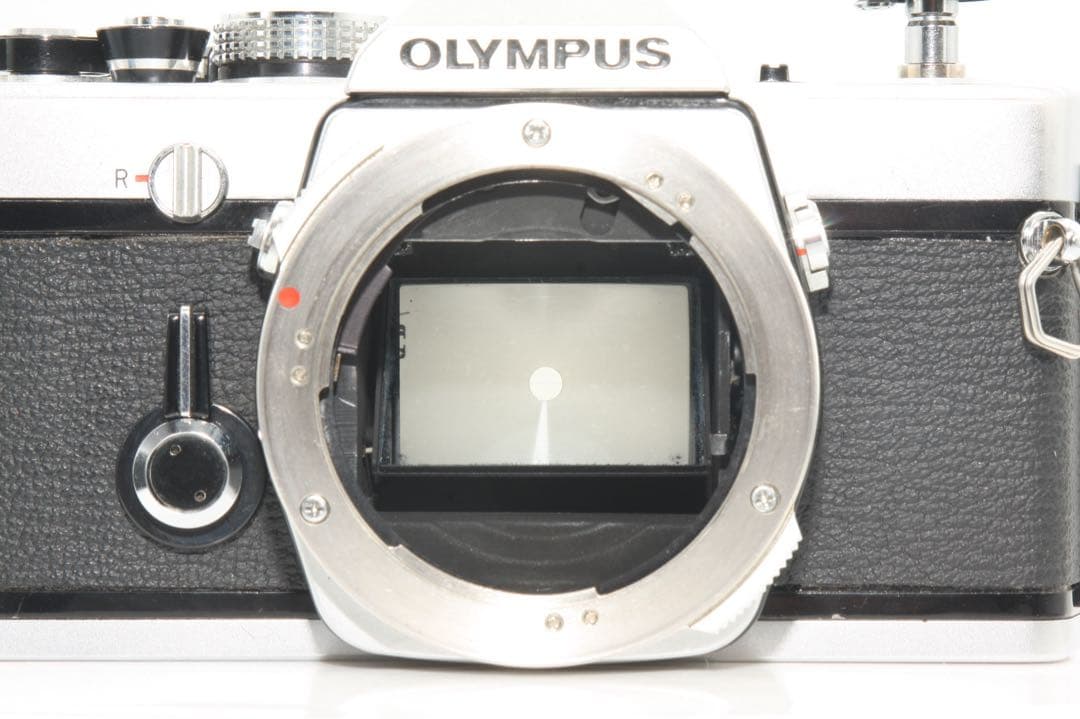 整備品　OLYMPUS OM-1 フィルムカメラ 50mm f1.8 レンズ付き