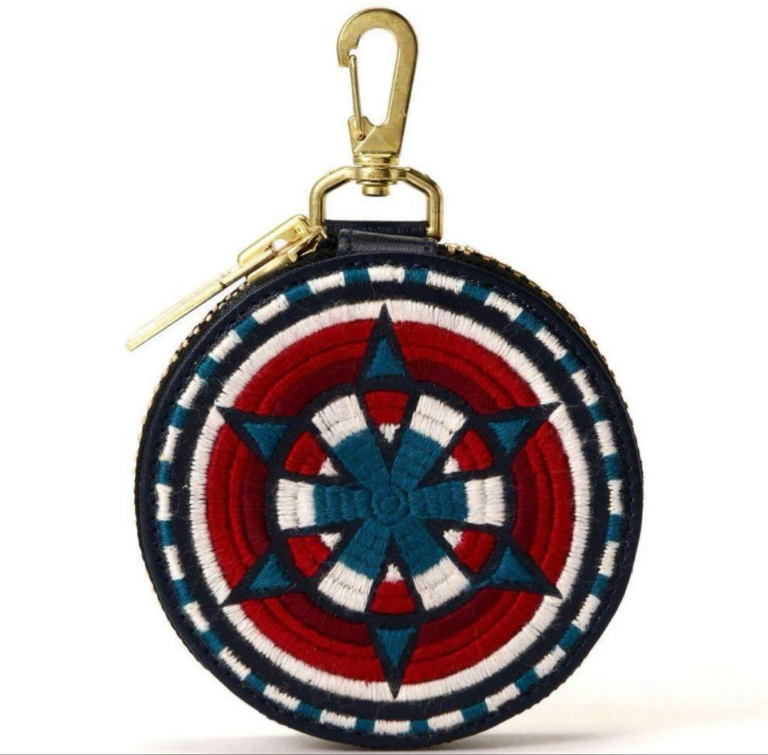 blackmeans embroidery Coin Case ケース