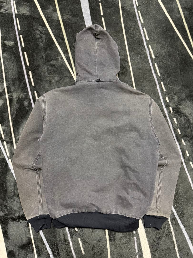 ‼️希少 90sフェード カーハート アクティブジャケットJ03ブラックUSA製