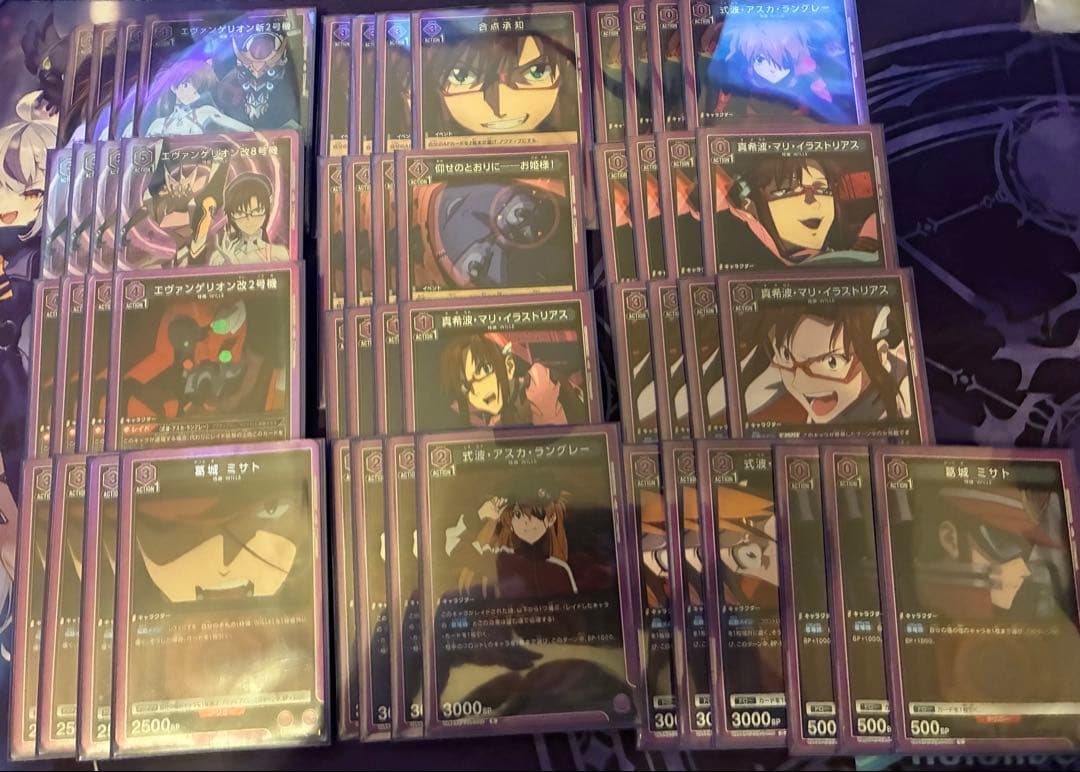 エヴァンゲリオン　WILLE 構築済みデッキ　ユニアリ