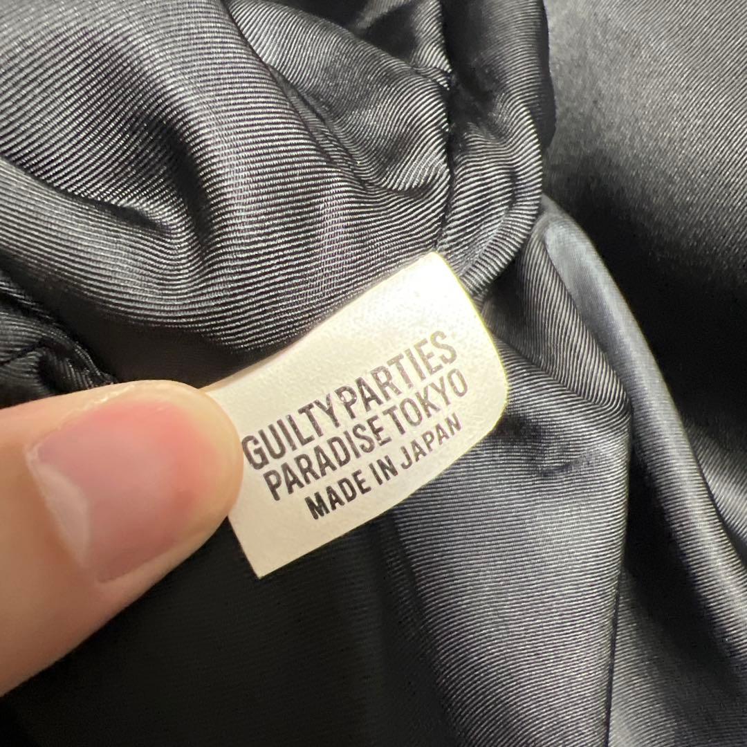 ジャケット・アウター WACKO MARIA LEATHER VARSITY JACKET M