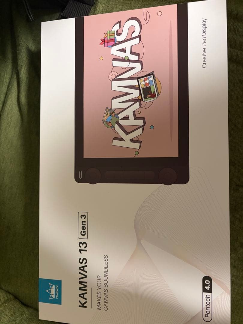 【中古】KAMVAS 13 Gen 3 液晶ペンタブレット本体