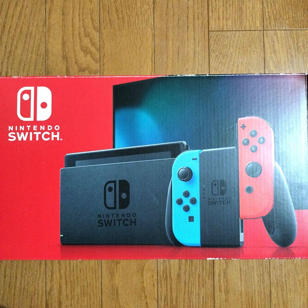 Nintendo Switchスイッチ 本体 バッテリー強化版　青/赤