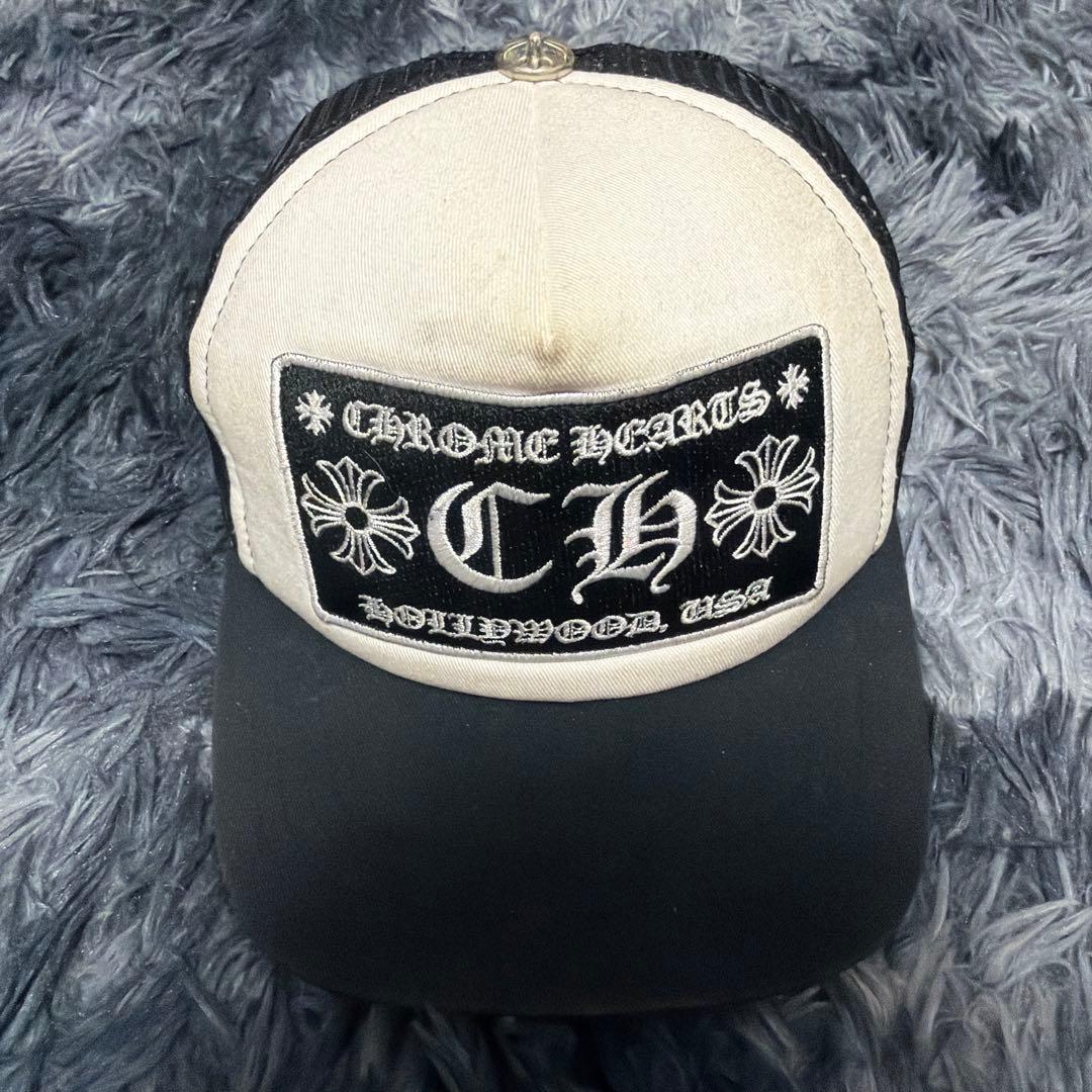 CHROME HEARTS キャップ メッシュ ブラック