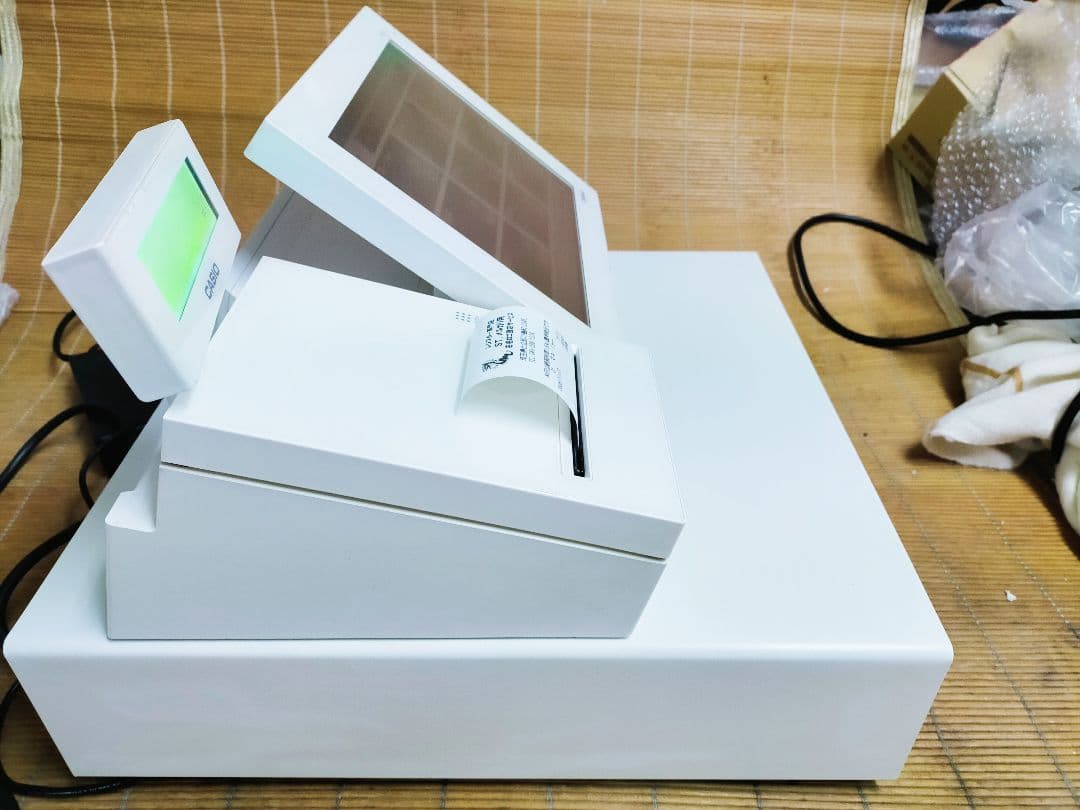 カシオレジスター　V-R200　タッチ操作　設定無料Android　904444