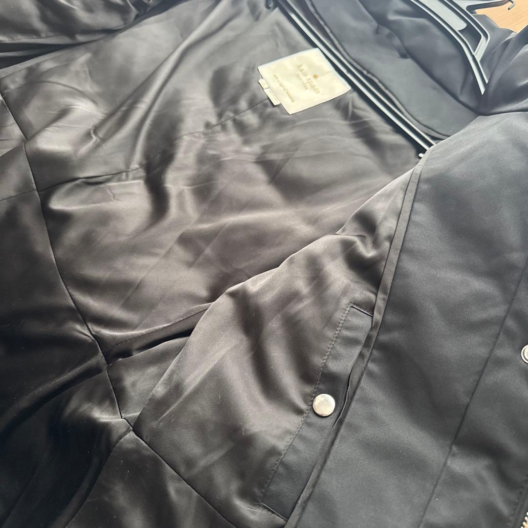 kate spade ブラック ダウンジャケット サイズ2 新品未使用　紙袋付き