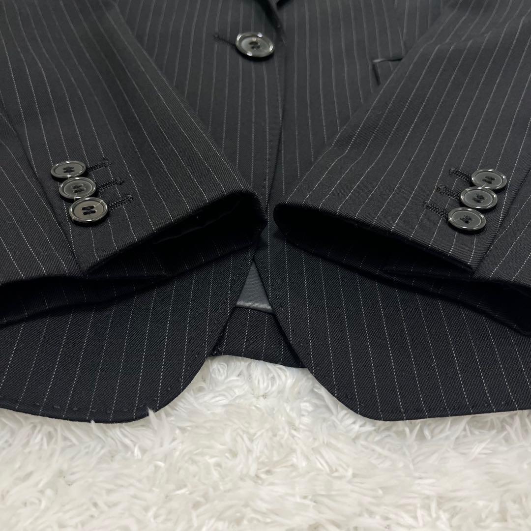 美品✨INDIVI (インディヴィ)ストライプスーツ セットアップ 3点セットM